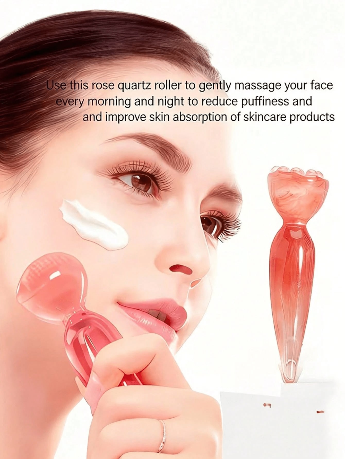 Skincare Pink - 1 Buah Alat Pijat Wajah Manual