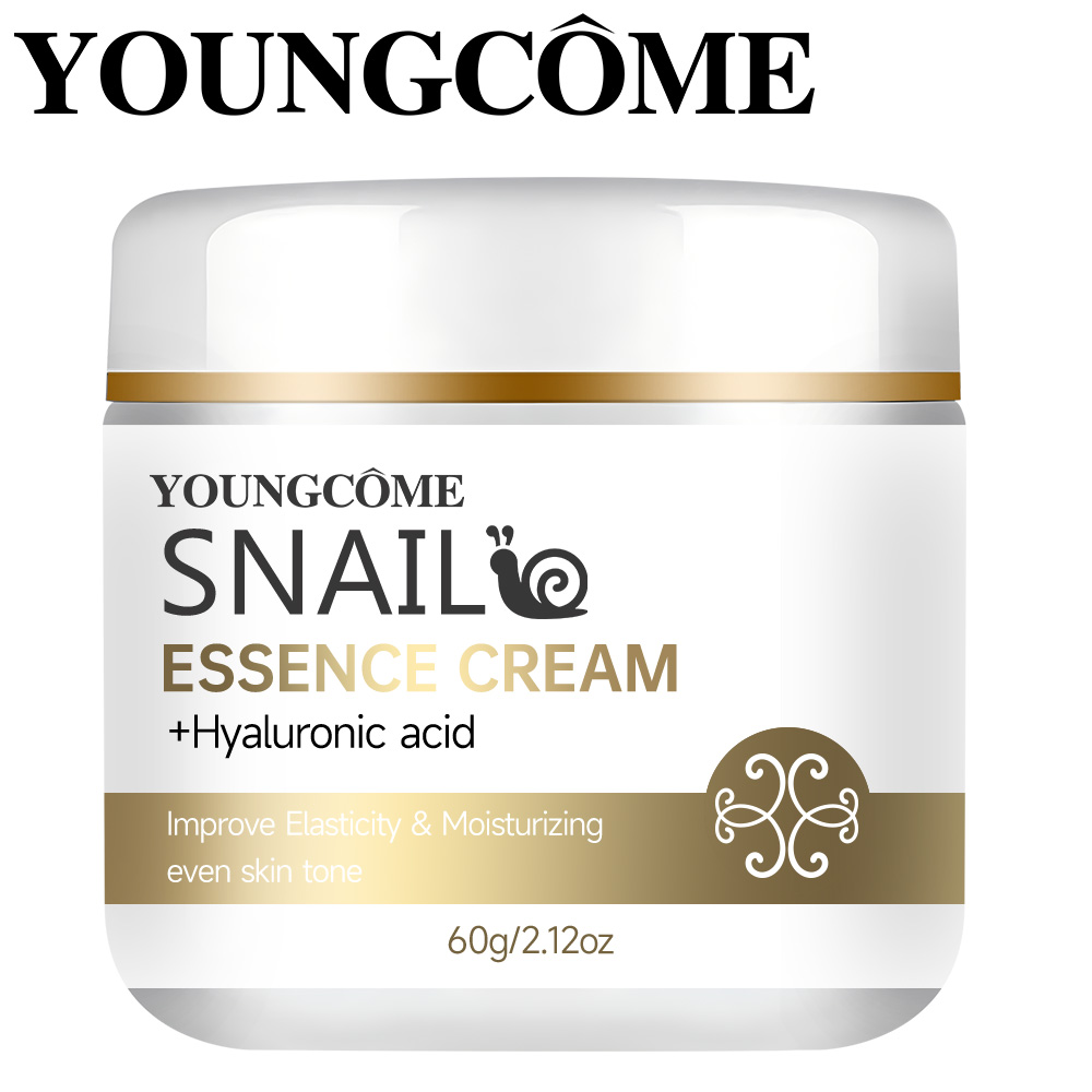 Skincare Glad2Glow - YOUNGCOME Krim Esensi Siput dengan Asam