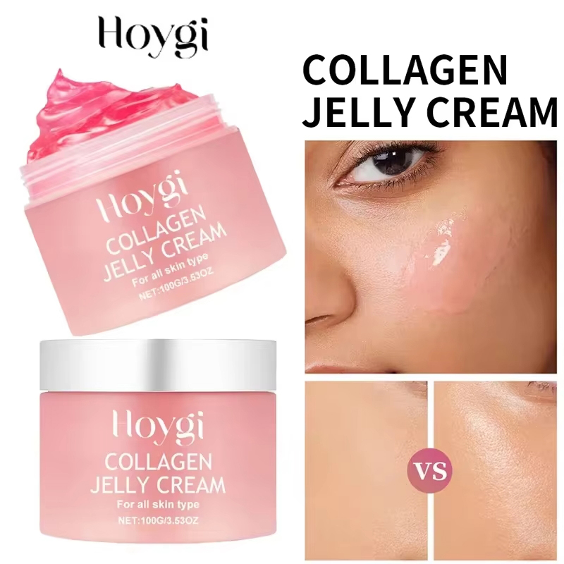 100G Krim Wajah Jeli Kolagen L - Skincare Niacinamide ulasan dan harga