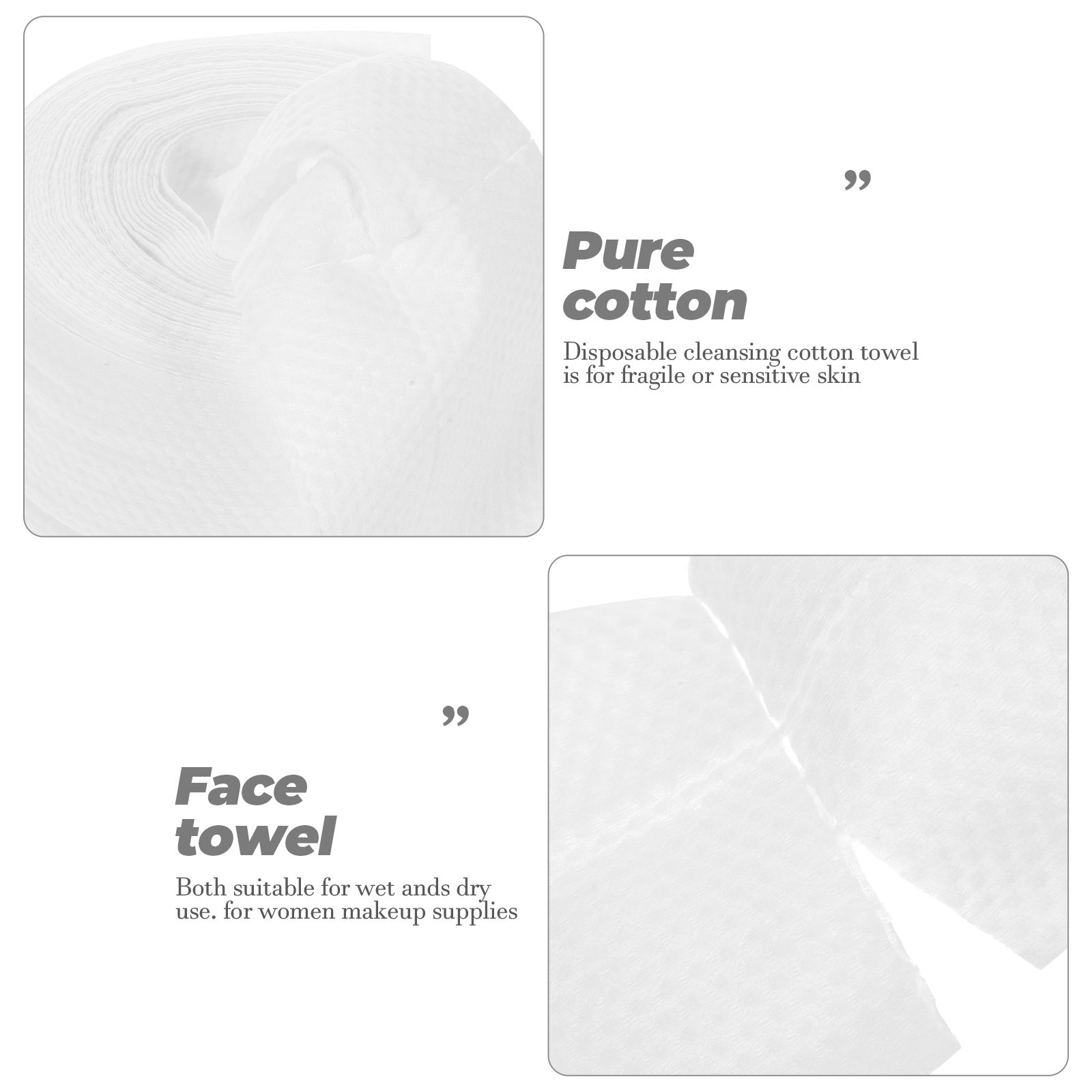 60Pcs Handuk Wajah Katun Sekal - Skincare Gentle ulasan dan harga