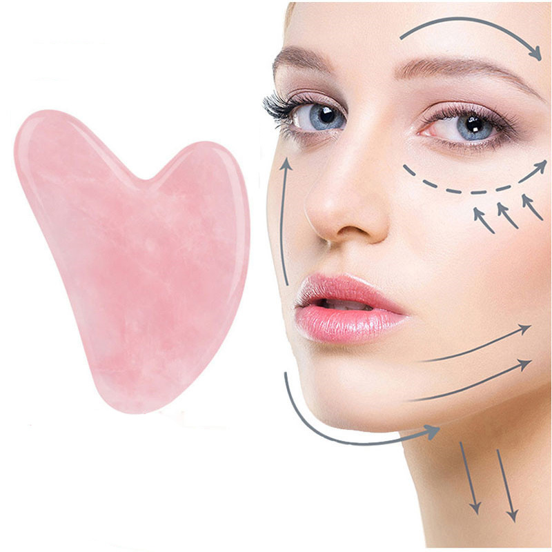 Papan Pijat Gua Sha Warna Mera - Skincare Pink ulasan dan harga