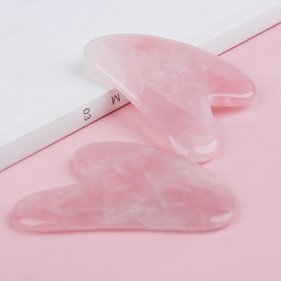 Papan Pijat Gua Sha Warna Mera - Skincare Pink ulasan dan harga