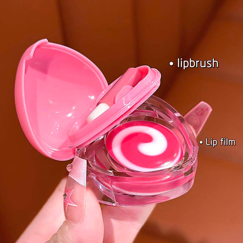 Luckgo Heart Double Color Lip  - Skincare Pink ulasan dan harga