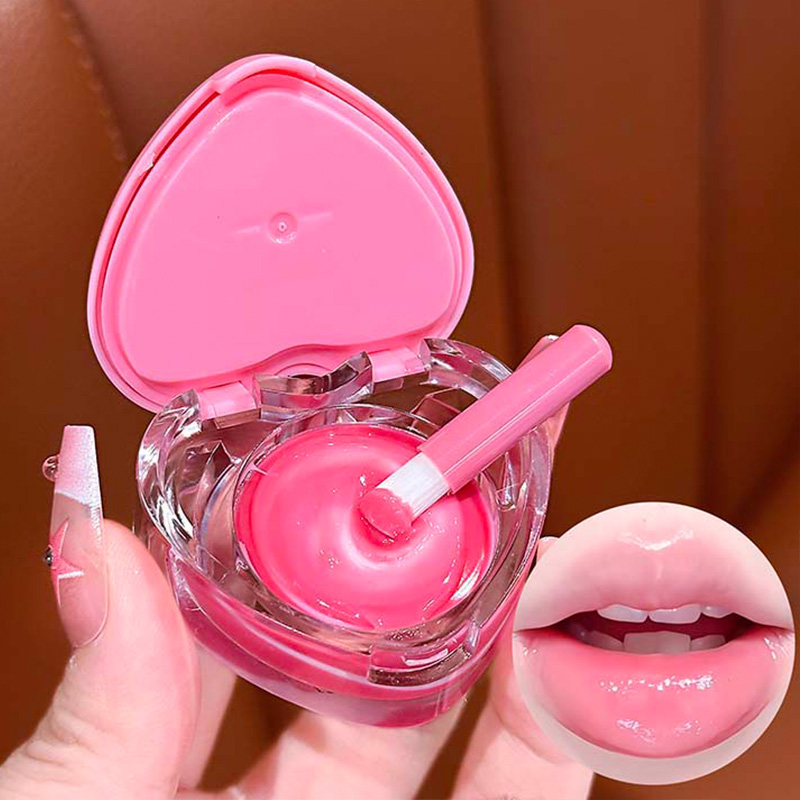 Luckgo Heart Double Color Lip  - Skincare Pink ulasan dan harga