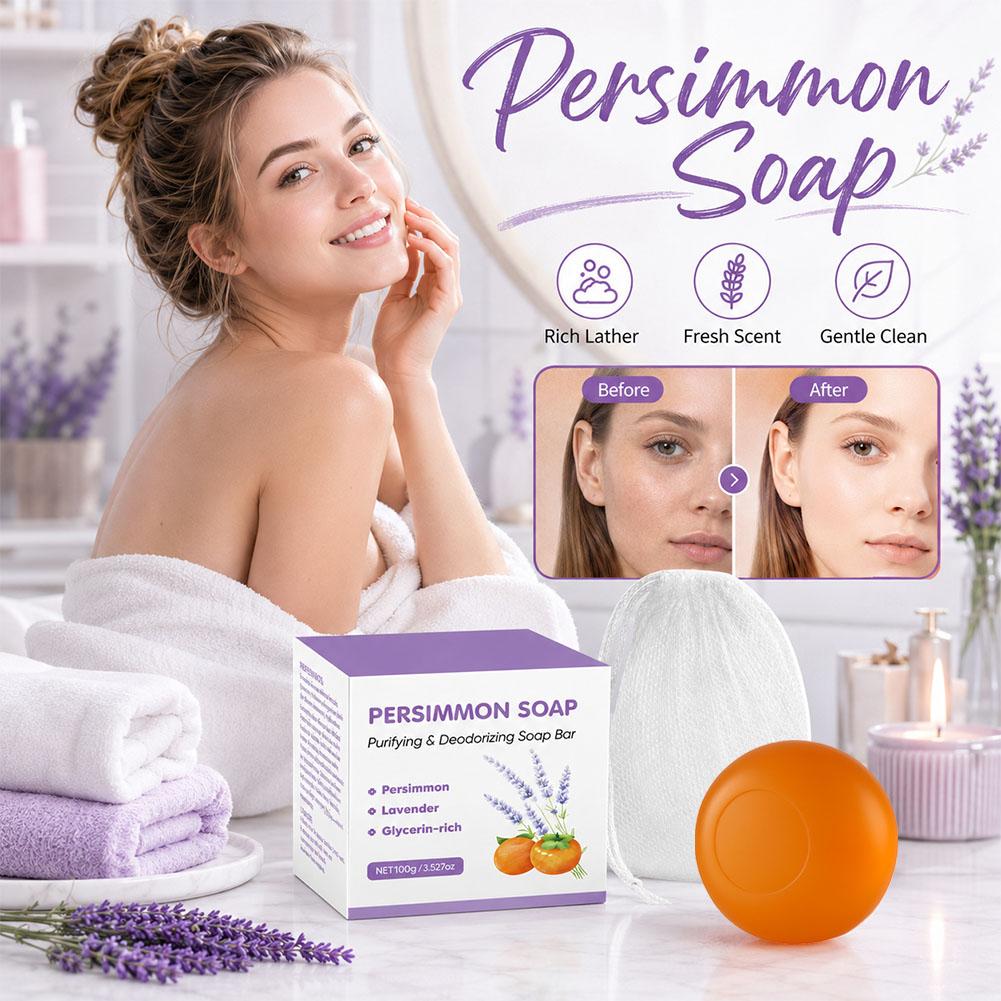 Sabun Batang Persimmon Lavende - Skincare Gentle ulasan dan harga