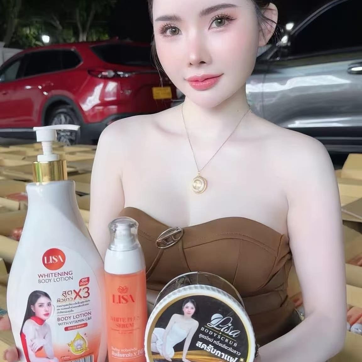 Serum Thailand LISA White Plus - Skincare Glad2Glow ulasan dan harga