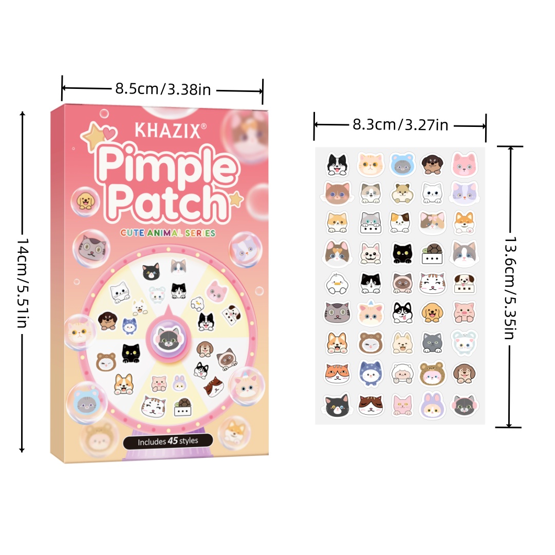 45 buah plester jerawat kartun - Skincare Gentle ulasan dan harga