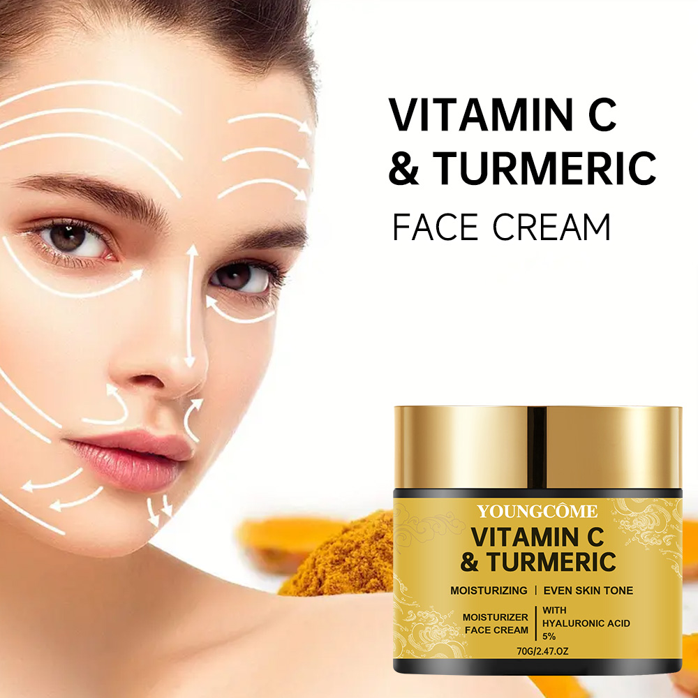 Krim Wajah Kunyit Vitamin C Re - Skincare Glad2Glow ulasan dan harga