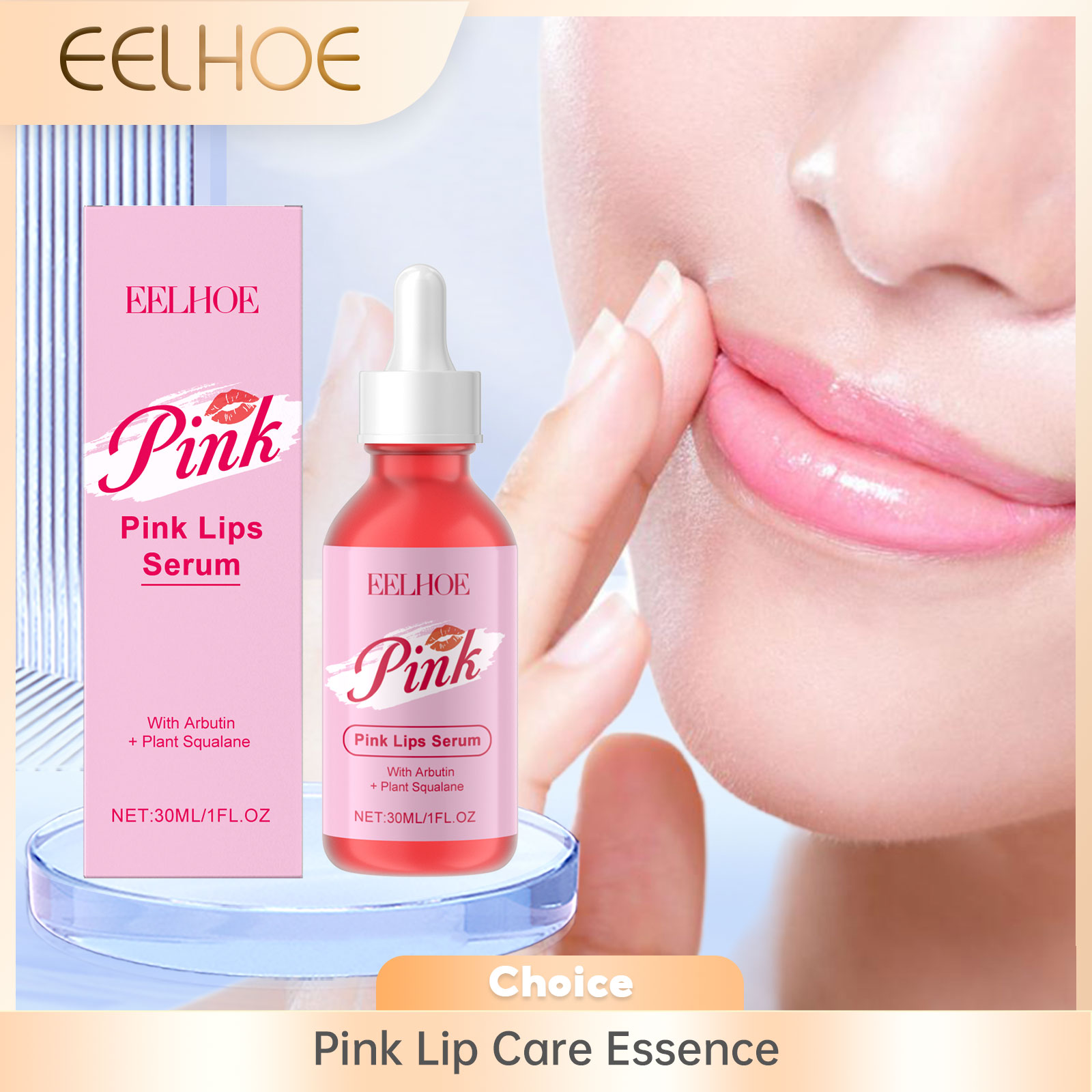 EELHOE Serum Perawatan Bibir M - Skincare Pink ulasan dan harga