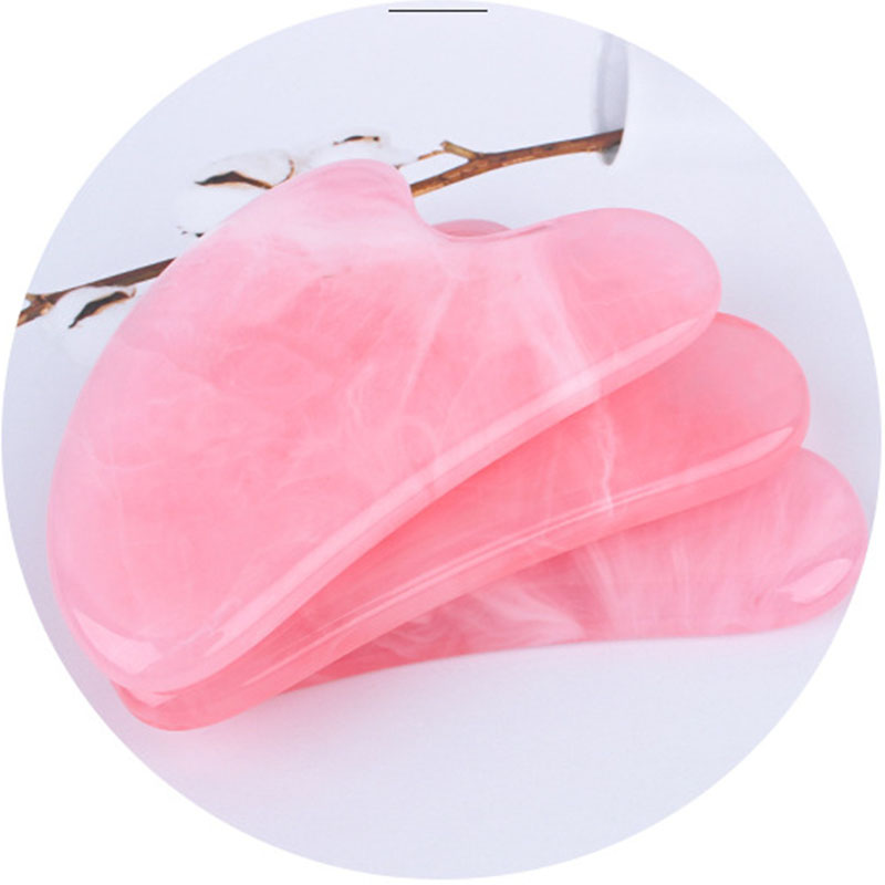 Roller Resin Gua Sha Alami War - Skincare Pink ulasan dan harga